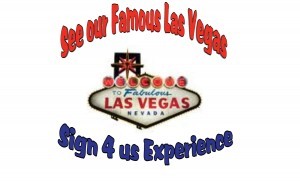 famous las vegas sign for us experience